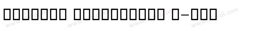Halvett Compressed B字体转换